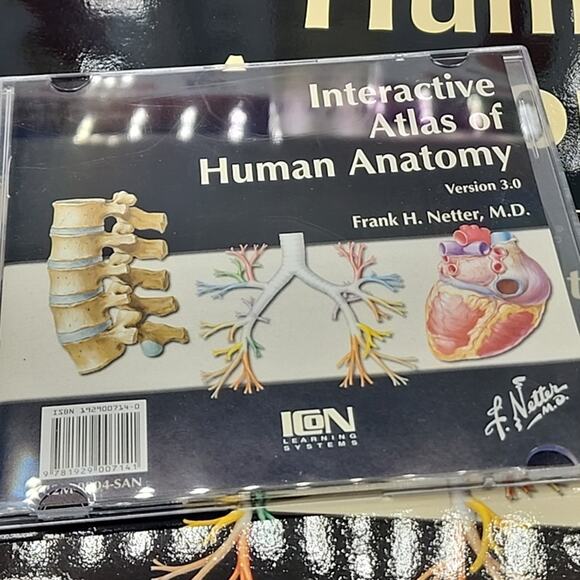 Atlas of Human Anatomy by Frank H. Netter & Anatomy Interactive CD - Picture 5 of 10